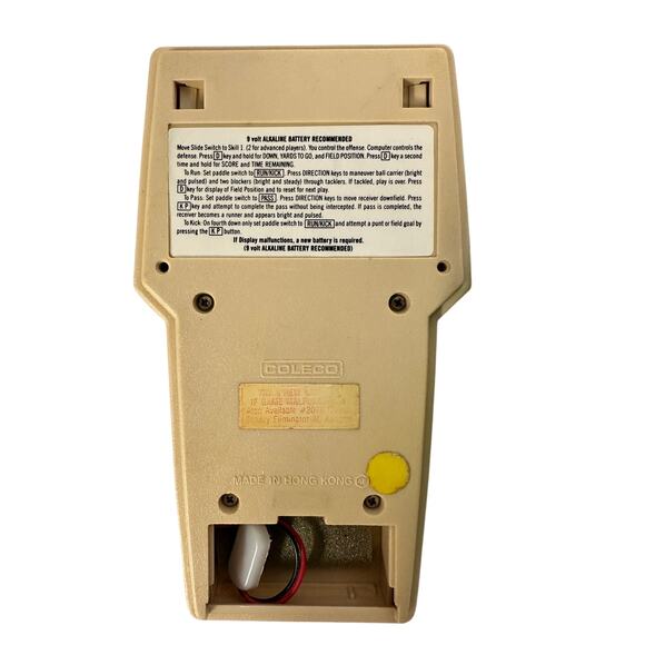 Lot of 3 Vintage Hand Held Electronic Games Coleco, Radio Shack & Mattel-Working - Picture 14 of 14